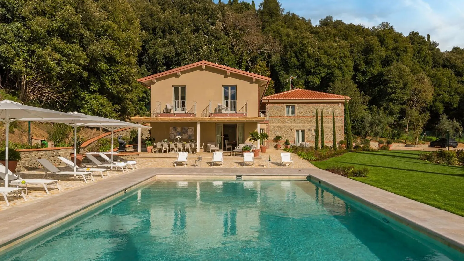 Diamond In The Hills Piscina Privata E Vasca Idromassaggio Villa Serravalle Pistoiese